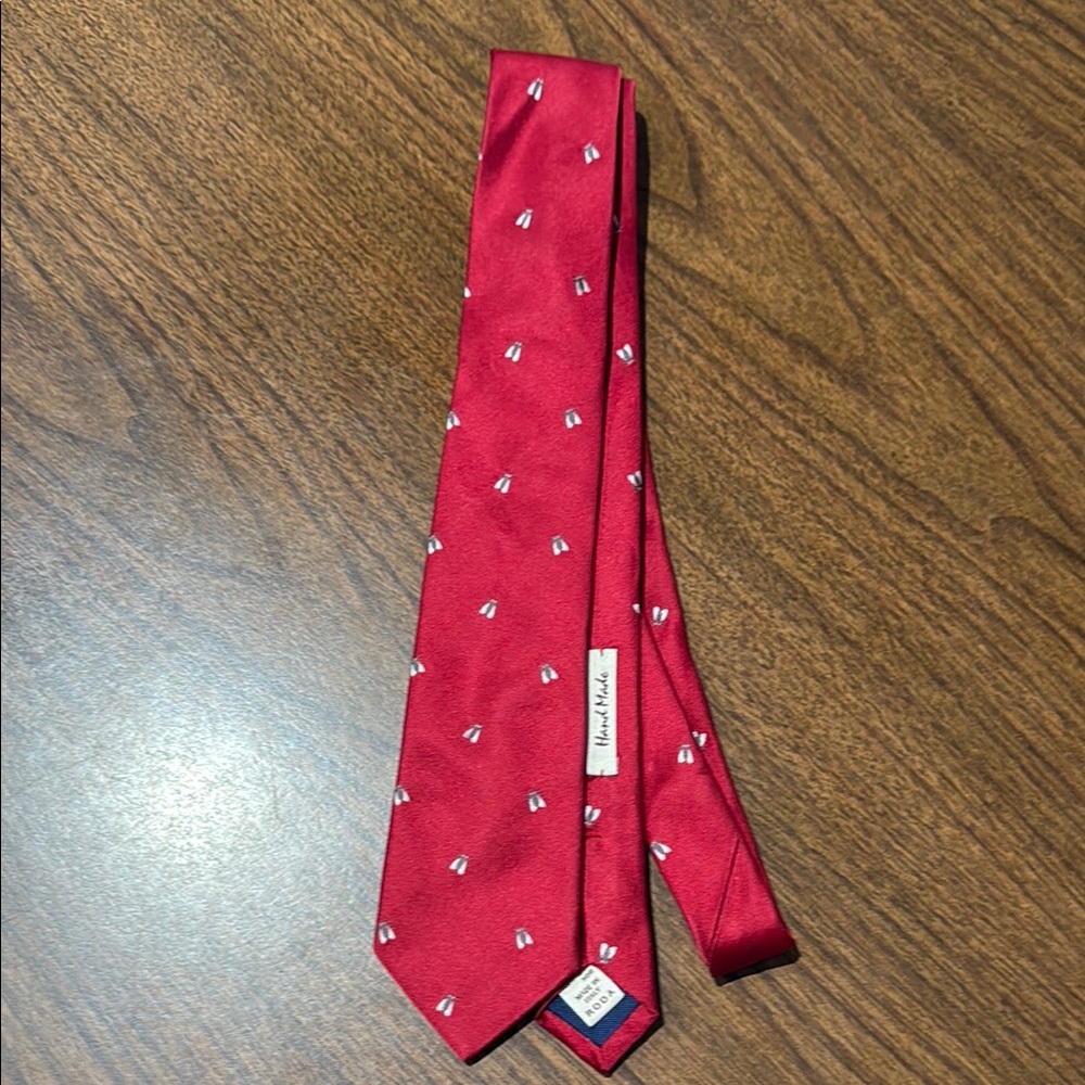 Amazing Slim Fly Print Tie by Luca Roda